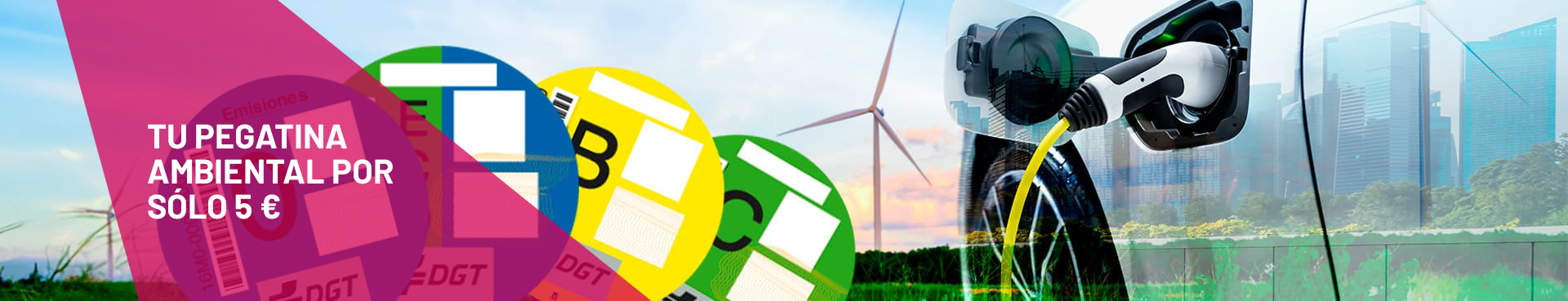 Pegatina-medioambiental-vehiculo-ITV